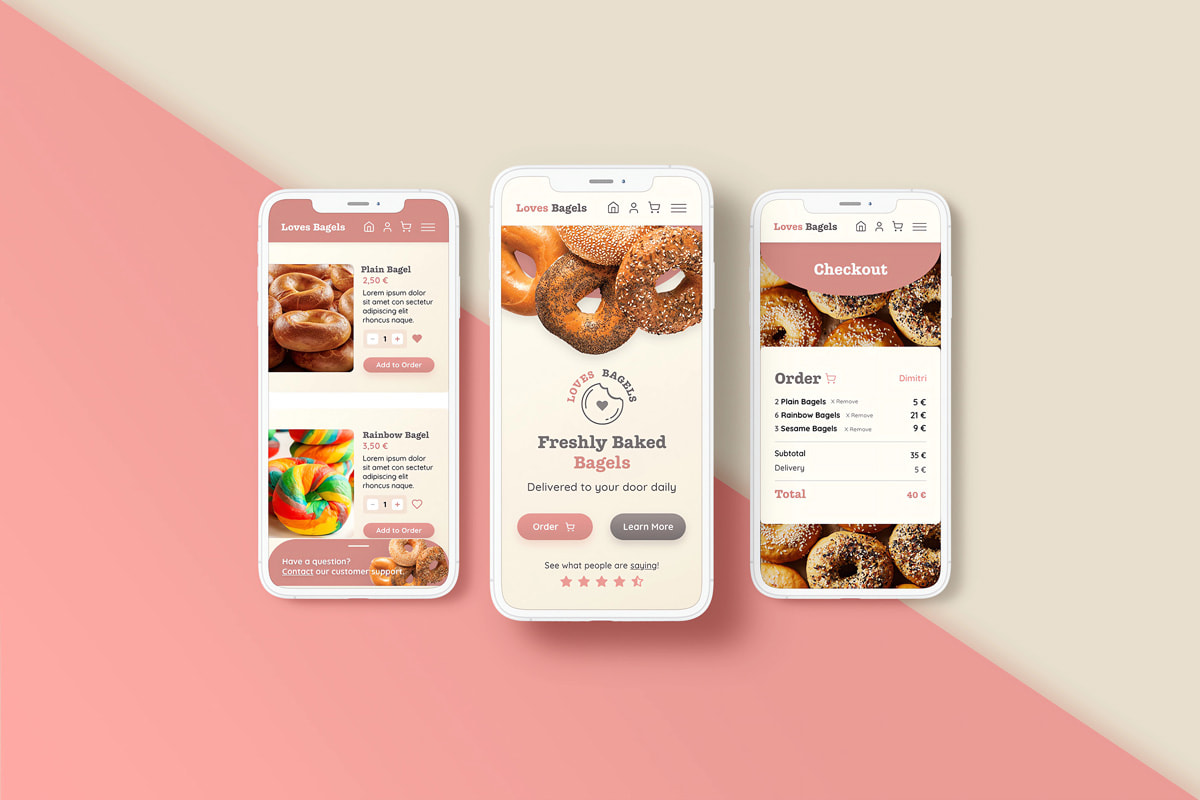 Mockup loves bagels featureimg exe