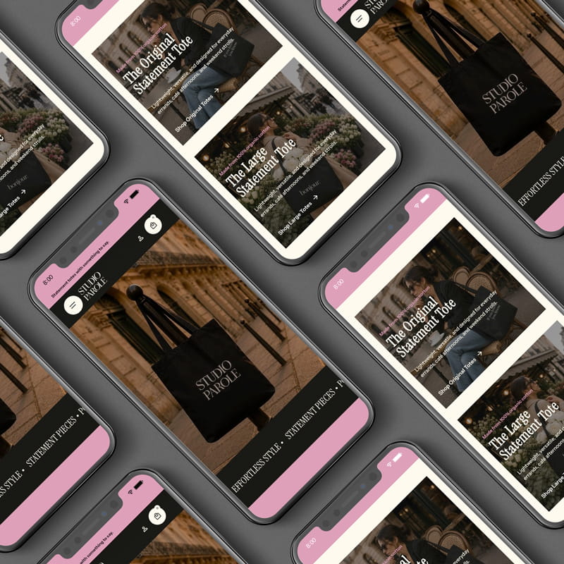 SP site mockup