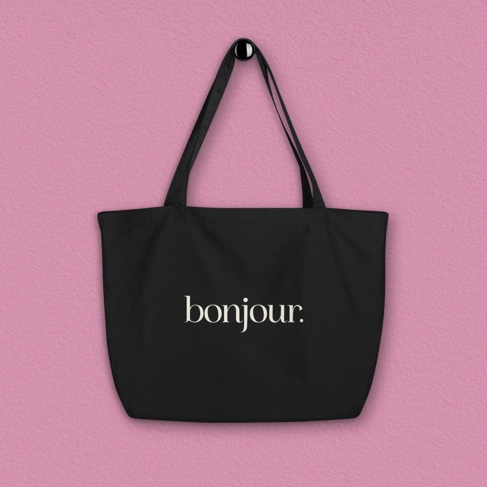 Totebag LG Bonjour hanging