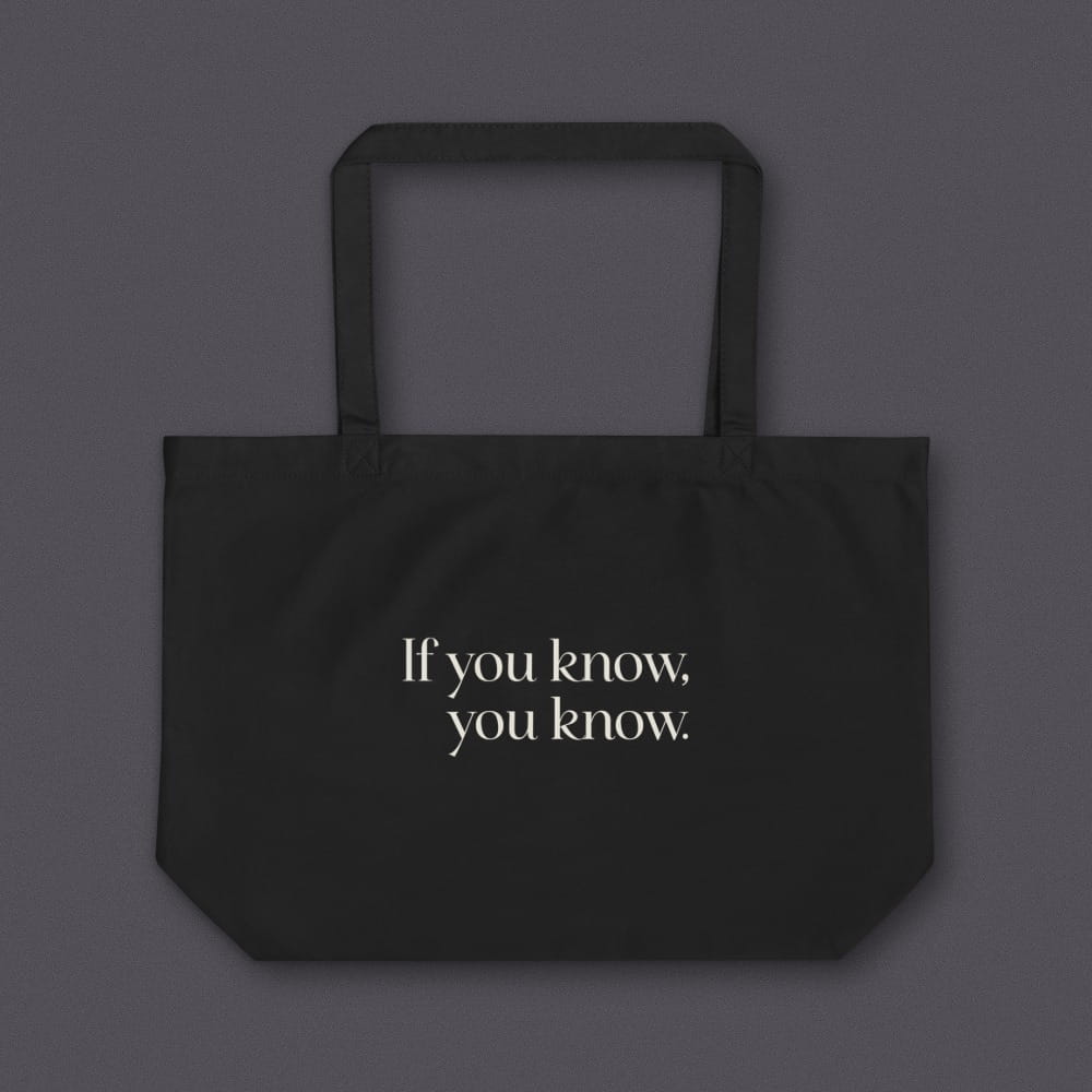 Totebag LG IfyouKnow