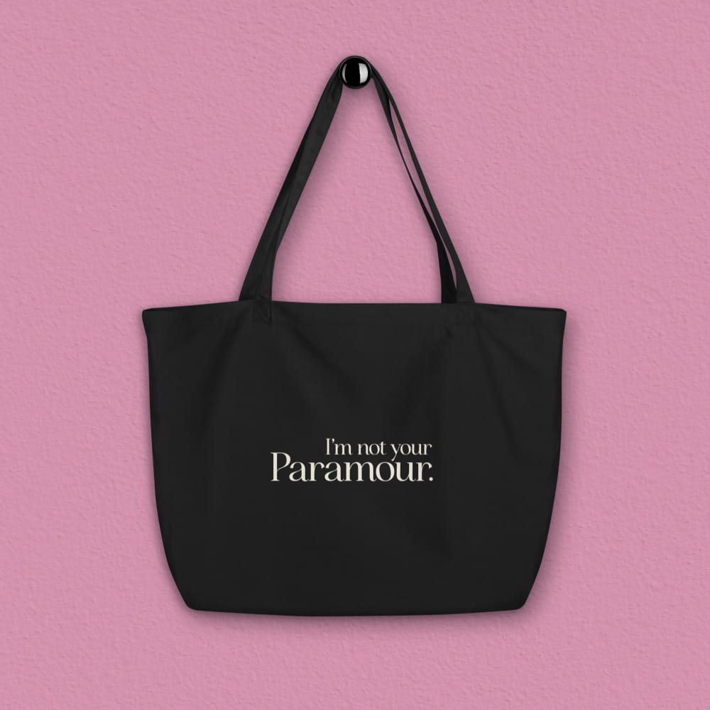 Totebag LG NotYouParamour hanging