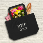 Large Statement Tote | Mer Deux hold