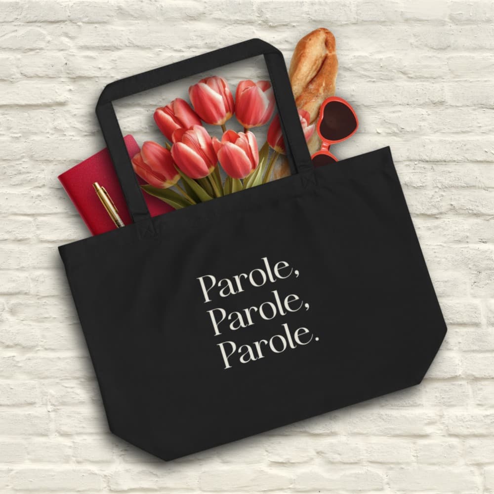 Totebag LG mockup ParoleParoleParole