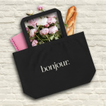 Large Statement Tote | Bonjour