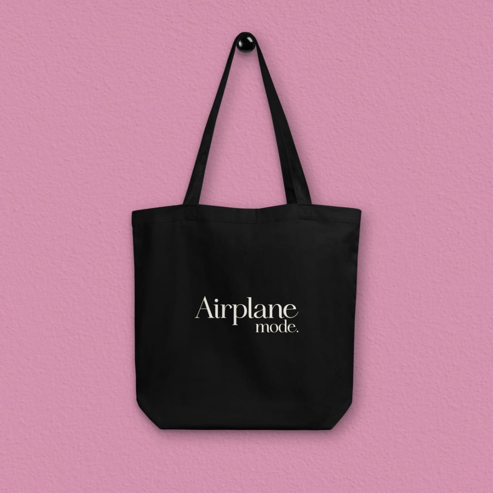 Totebag SM AirplaneMode hanging