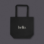 Statement Tote | Hello