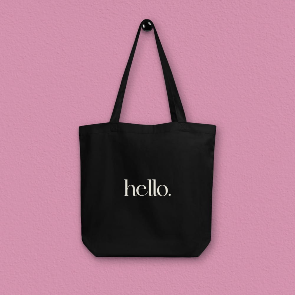 Totebag SM Hello hanging