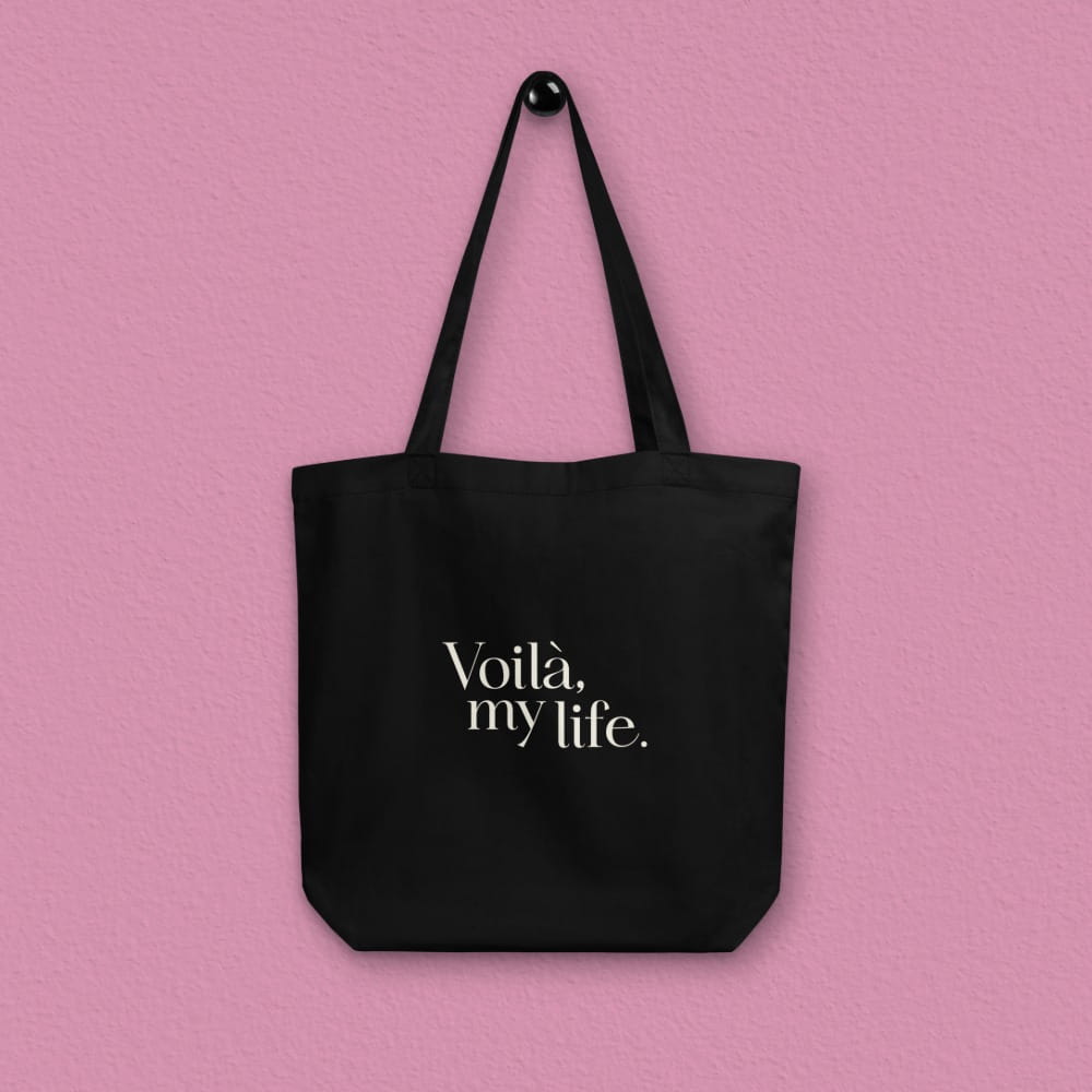 Totebag SM VoilaMyLife hanging