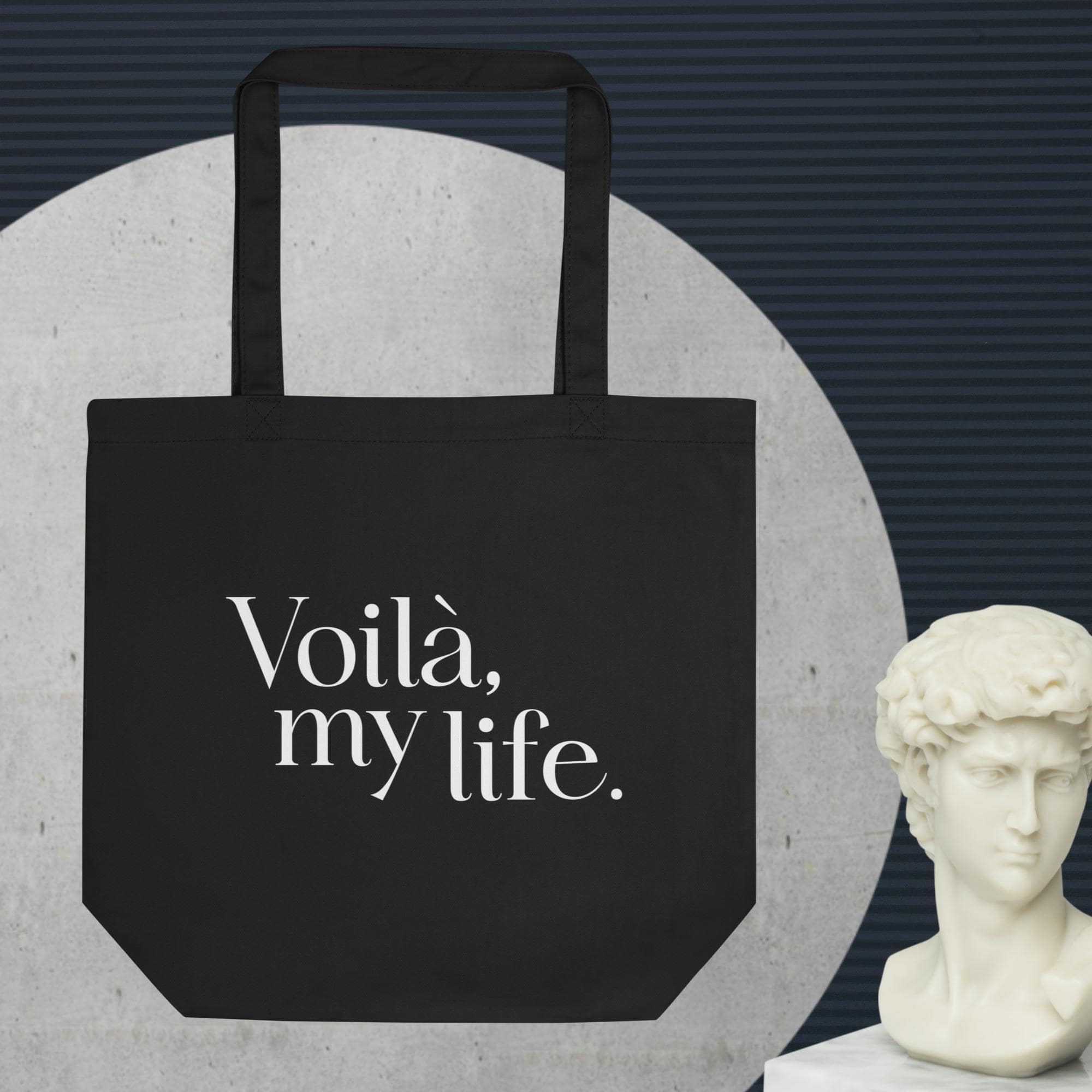 Voila my life totebag