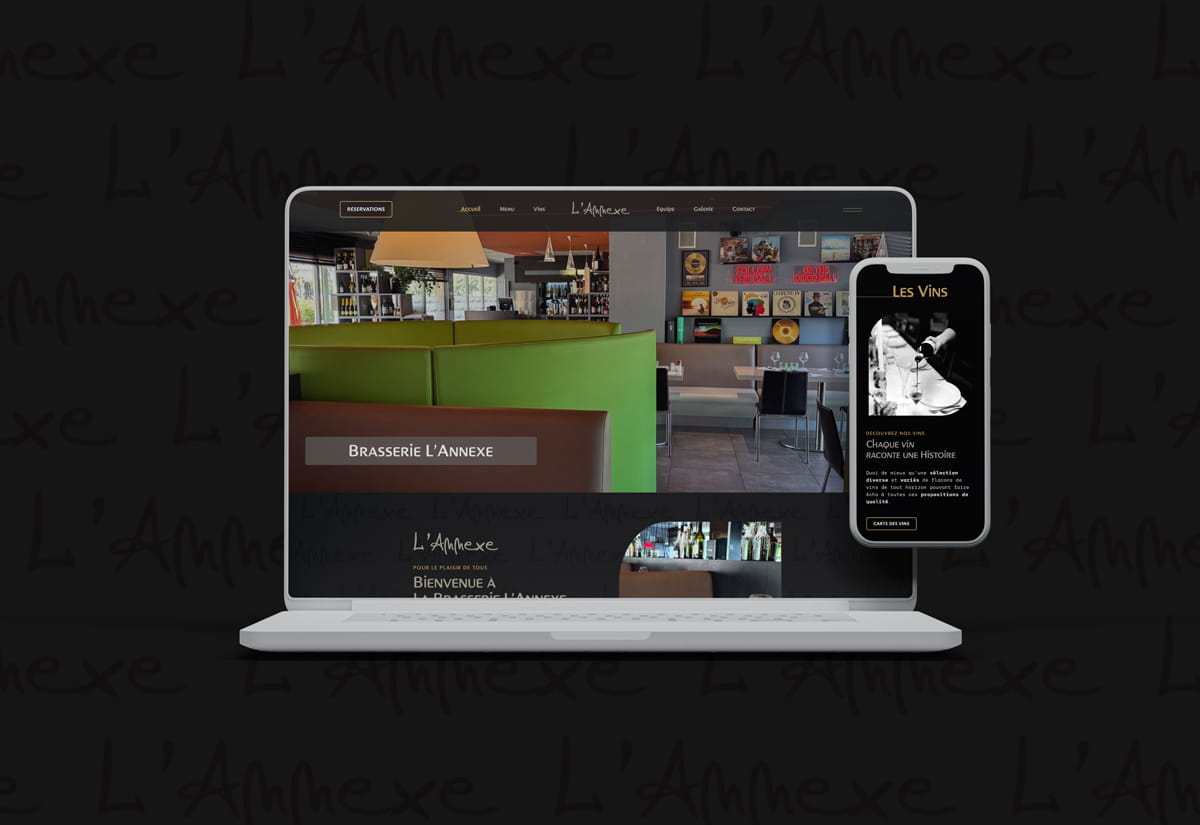 Brasserie L’Annexe | Website redesign