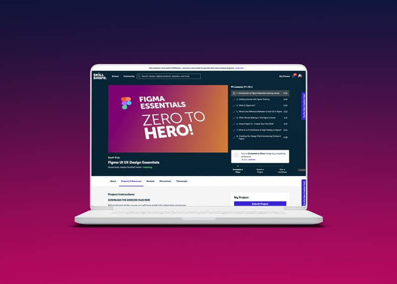 Skillshare resources